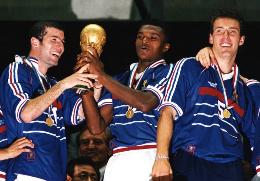 zidane; desailly; blanc