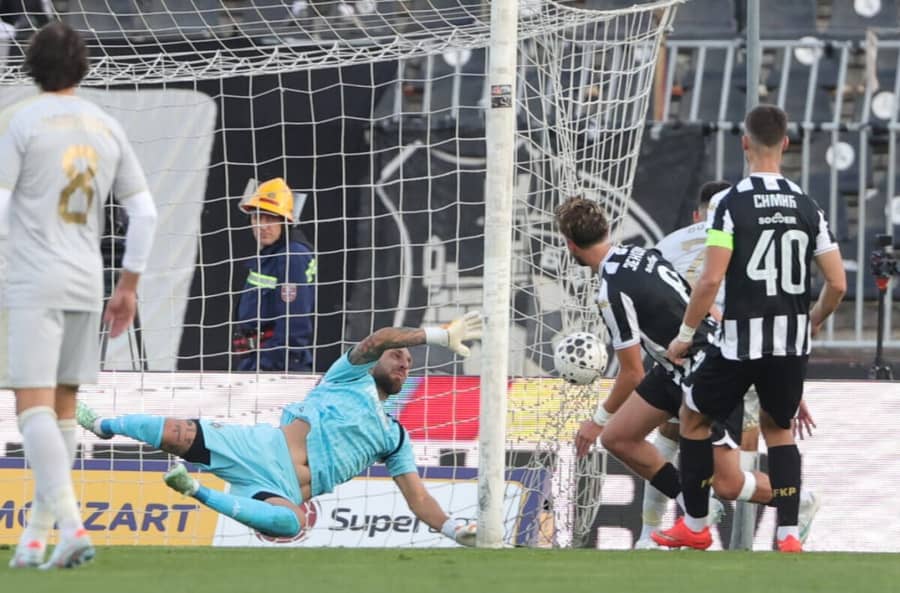 Najava novog poraza: Trenutak kada je Đoković prvi put savladao Miloševića (Foto: Sajt FK Partizan) Najava novog poraza: Trenutak kada je Đoković prvi put savladao Miloševića