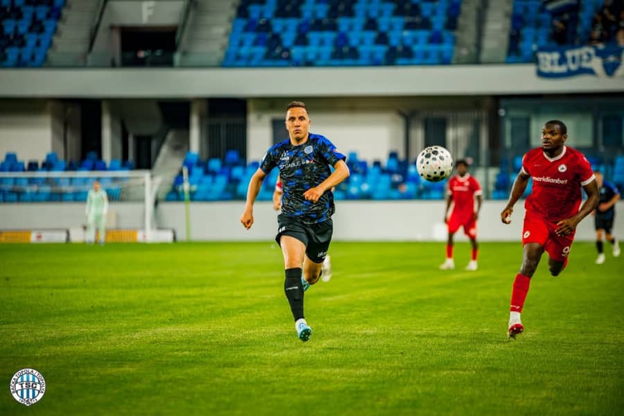 Branko Jovičić na meču sa IMT-om / foto: FK TSC Branko Jovičić na meču sa IMT-om / foto: FK TSC