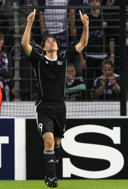 Kleo u dresu Partizana, Guliver/AP Photo/Yves Logghe