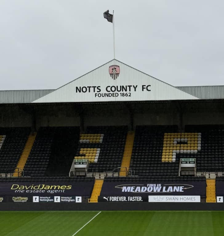 Džimi Sirel stend (foto: Skaut sport) Jimmy Sirrel stand Notts County