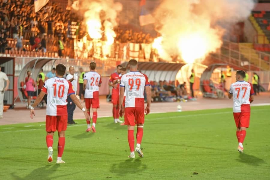 Vreme slavlja na Karađorđu: Fudbaleri Vojvodine
