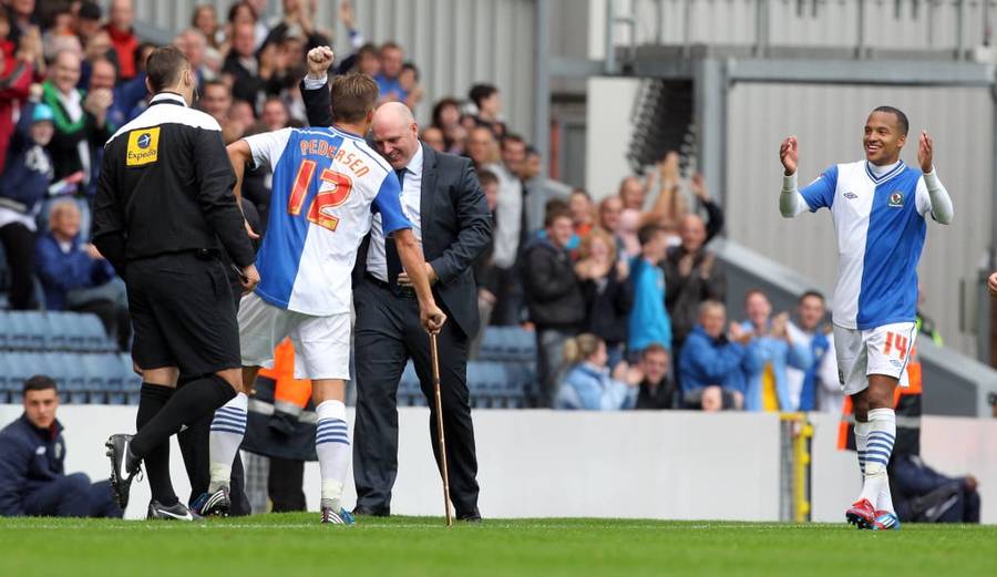 Pedersenova proslava gola sa štapom FOTO:Guliver Pedersenova proslava gola sa štapom FOTO:Guliver