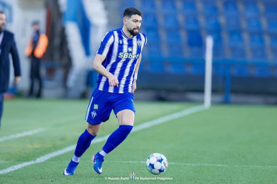 Igrač utakmice na derbiju - Ivan Bojović - foto: FK Budućnost
