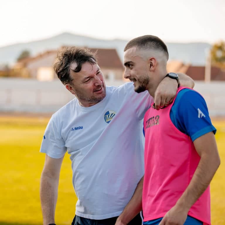 Ćorić i Andrija Ražnatović - foto: FK Sutjeska Ćorić i Andrija Ražnatović - foto: FK Sutjeska