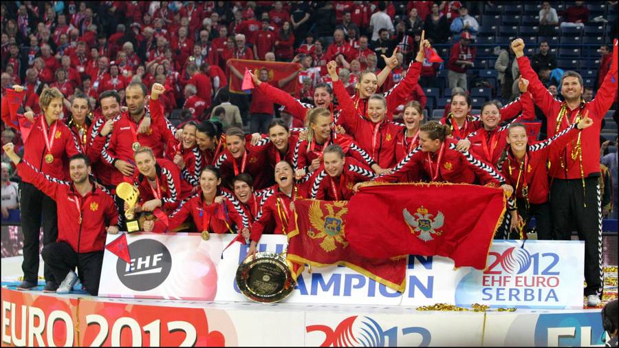 Reprezentacija Crne Gore &scaron;ampion Evrope, foto: Guliver/xAleksandarxDjorovicx