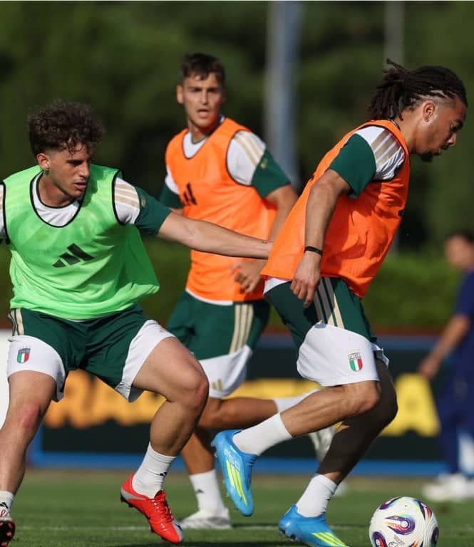 Malo poznate face na treningu Italije - foto: Fudbalski savez Italije Malo poznate face na treningu Italije - foto: Fudbalski savez Italije