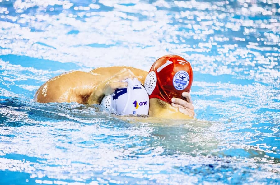 Vaterpolisti Budućnosti slave pobedu protiv Partizana, foto: PVB Budućnost