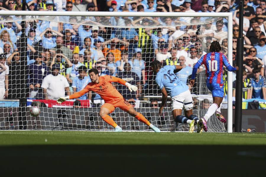 Eberechi Eze FA Cup Crystal Palace Manchester City