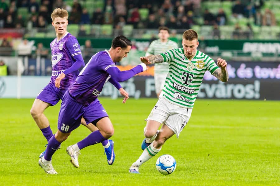 Detalj sa februarskog izdanja gradskog derbija Budimpešte između Ferencvaroša i Ujpešta (Guliver/xGonzalesxPhoto BalazsxPopalx) ferencvaros; ujpest