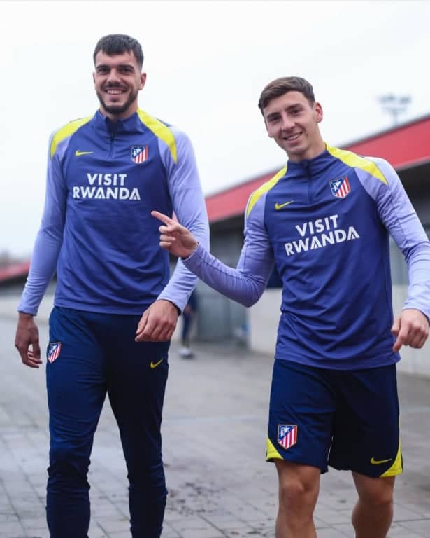 Perović i Purić - foto: Atletico de Madrid