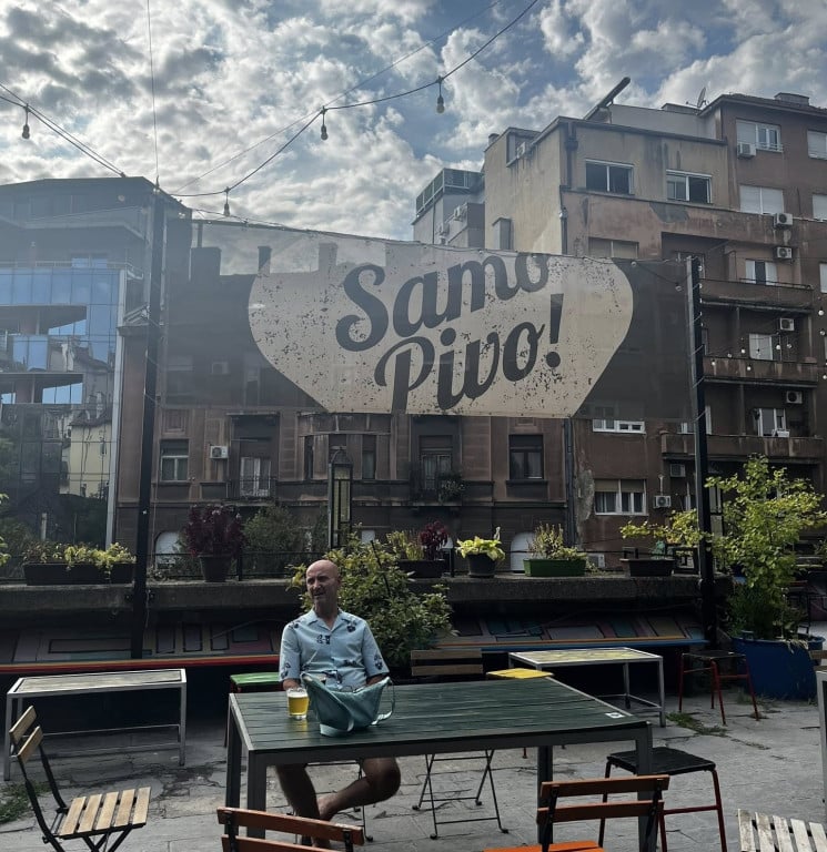 Savr&scaron;en moto za Džulijana u Beogradu (foto: privatna arhiva)