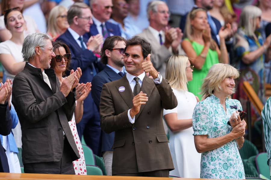 Federer u zasluženoj penziji, foto: Guliver/AP Photo/Kirsty Wigglesworth Federer u zasluženoj penziji, foto: Guliver/AP Photo/Kirsty Wigglesworth