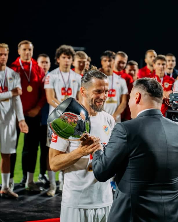 Borac je podigao pehar za sezonu 2025/26, foto: FK Borac Banja Luka Borac je podigao pehar za sezonu 2025/26, foto: FK Borac Banja Luka