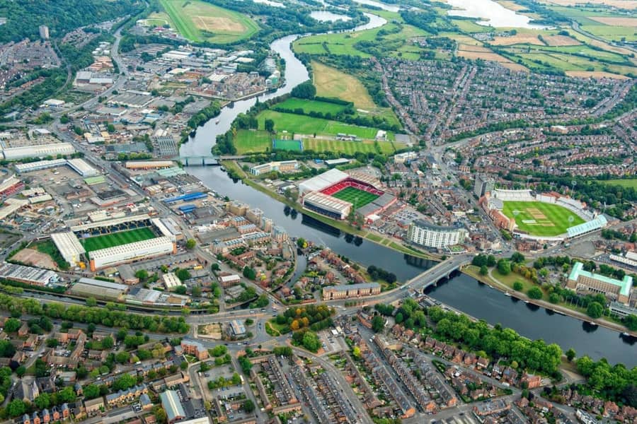 Meadow Lane Notts County City Ground Nottingham Forrest