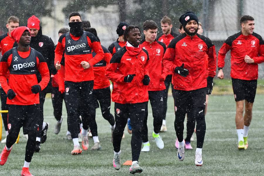Radnički 1923 / Ekipa na treningu pred odlazak u Antaliju Foto: FK Radnički 1923 / Ekipa na treningu pred odlazak u Antaliju