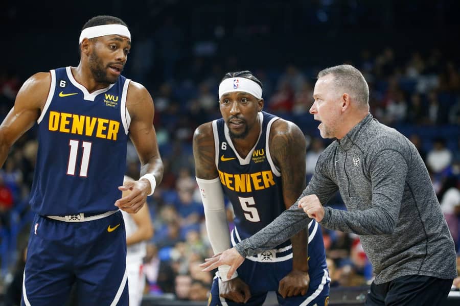 Tip igrača kakav fali današnjem Denveru - Braun, KCP i Meloun foto: Guliver/AP Photo/Ringo H.W. Chiu Tip igrača kakav fali današnjem Denveru - Braun, KCP i Meloun foto: Guliver/AP Photo/Ringo H.W. Chiu