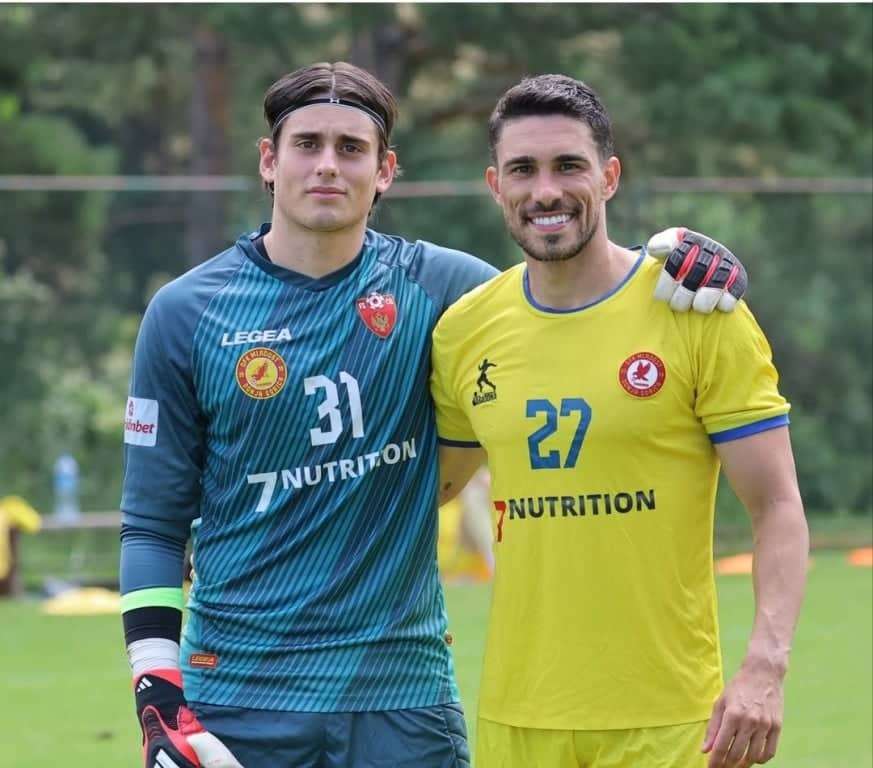 Radanović i Almeida - foto: OFK Mladost DG Radanović i Almeida - foto: OFK Mladost DG