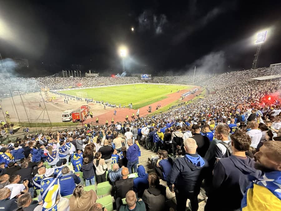 Stadion Asim Ferhatović Hase, foto: NS BIH