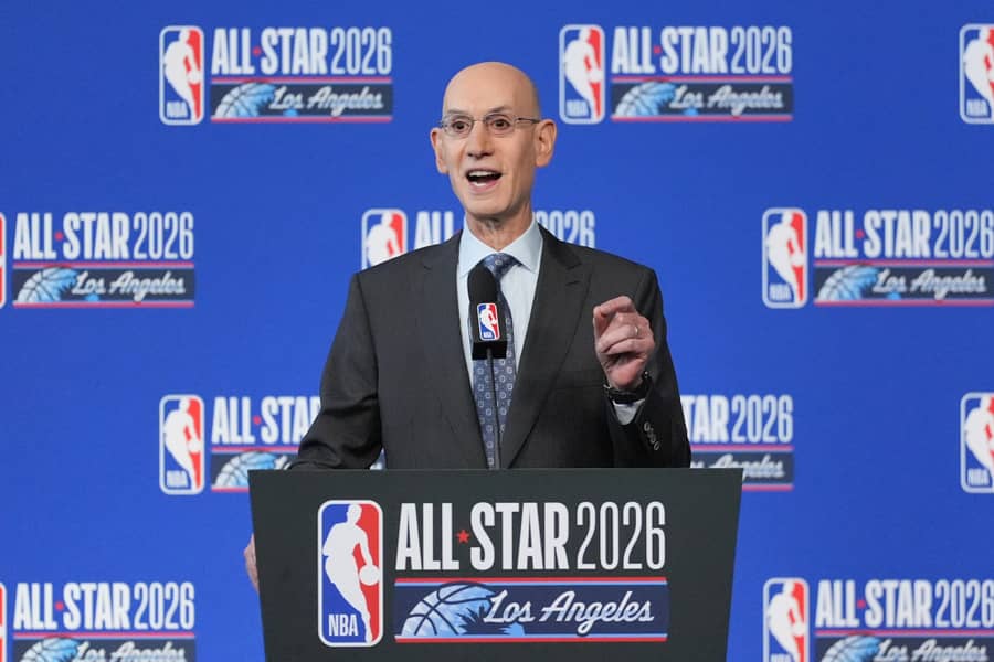 Adam Silver na All Staru 2026. u Los Anđelesu