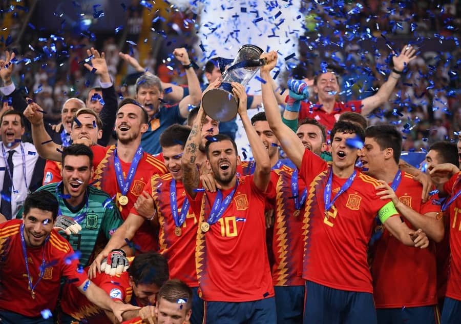 Šampioni Evrope u konkurenciji mladih reprezentacija 2019. godine (foto: Guliver/imago images / ULMER Pressebildagentur)