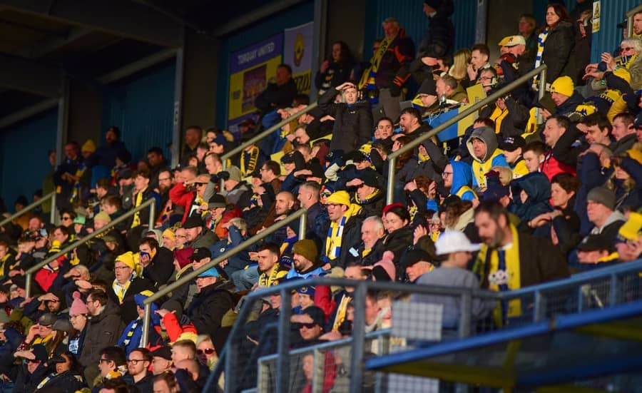 Navijači Torkvaja u engleskoj Južnoj konferenciji