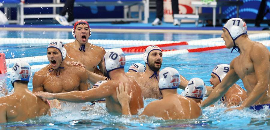 Na korak do podijuma: Vaterpolisti Srbije