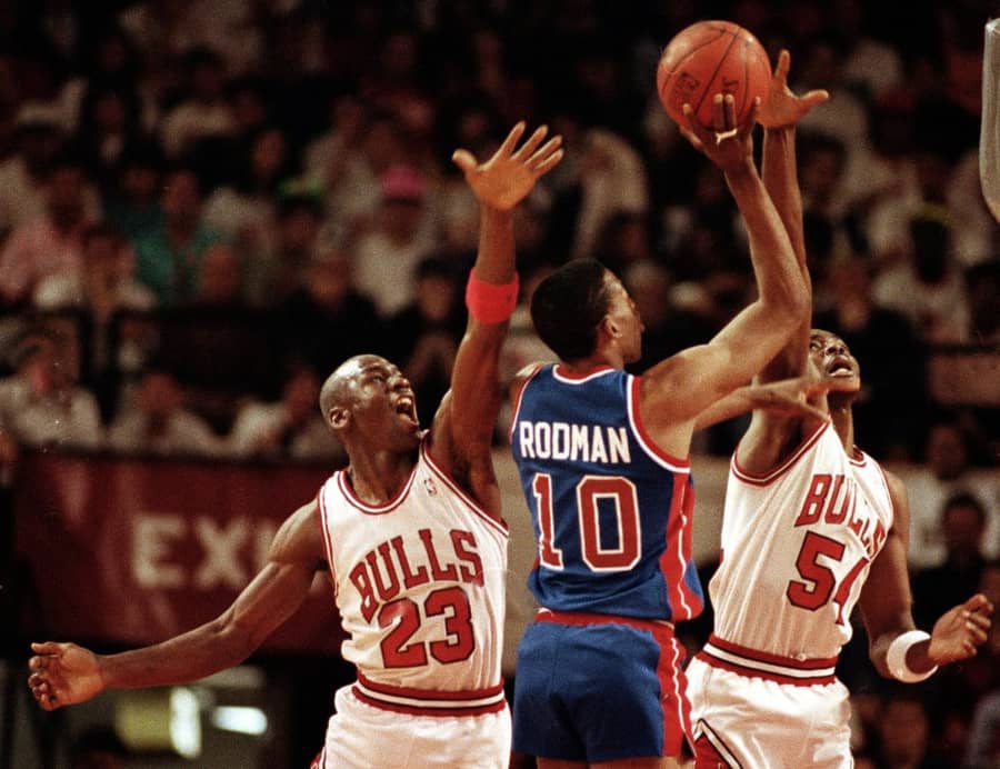 Veliko rivalstvo krajem 80-ih i početkom 90-ih - Foto: Guliver/AP Photo/Jim Mone, File Veliko rivalstvo krajem 80-ih i početkom 90-ih - Foto: Guliver/AP Photo/Jim Mone, File
