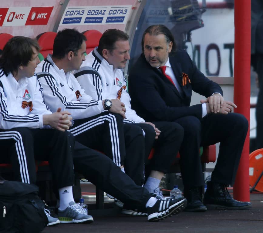 foto: Guliver - Božović dok je vodio Lokomotivu iz Moskve