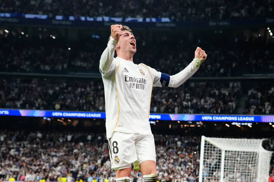 Federiko Valverde, FK Real Madrid, Liga šampiona