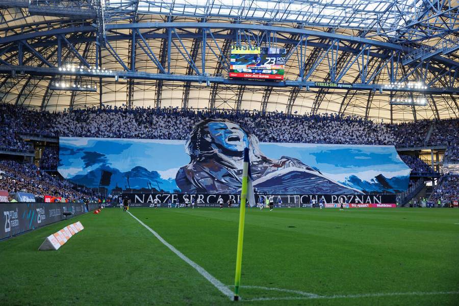 Navijači Leha FOTO:Guliver/xMaciejxRogowskix