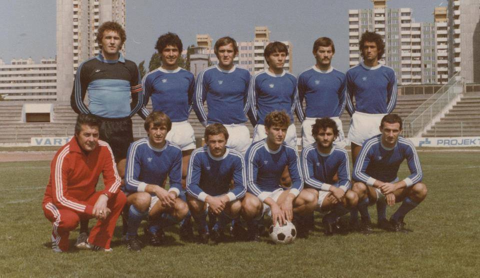 FK Radnički Niš 1982. godine, foto: Facebook/istorija ex yu fudbala