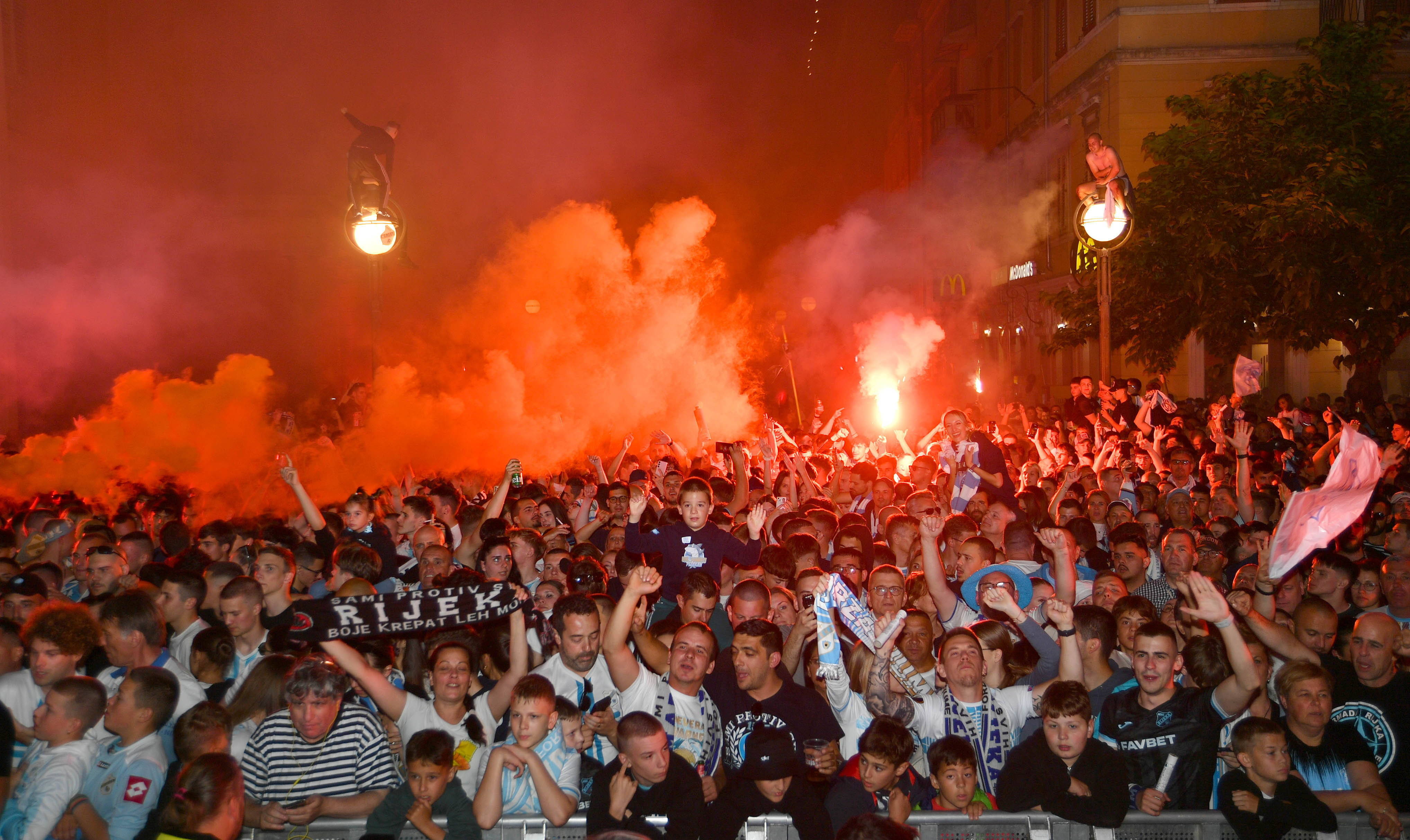 Slavlje titule u Rijeci, Foto: Guliver images/xxDamirxSkomrljx
