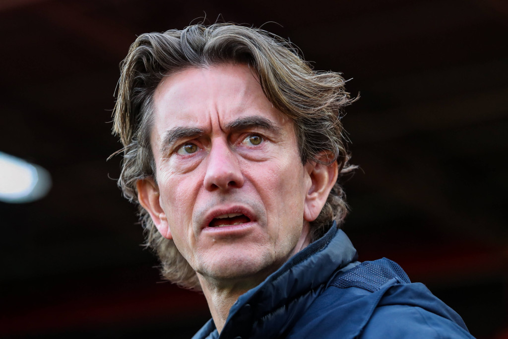 Tomas Frank na utakmici Totenhema protv Notingema, foto: Guliver/ IMAGO Tomas Frank na utakmici Totenhema protv Notingema