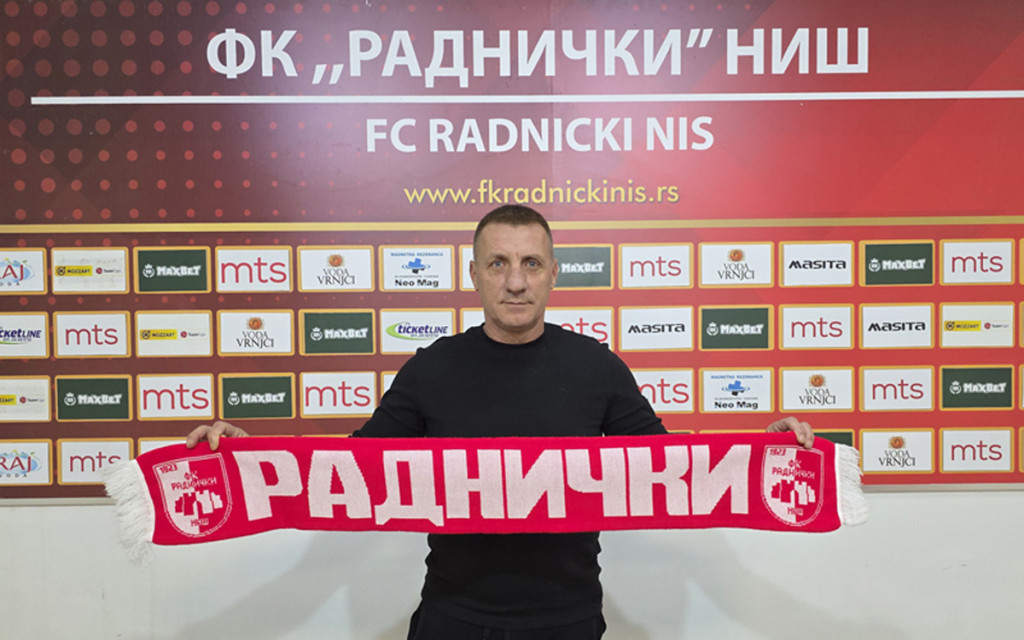 Na novom zadatku: Goran Stojiljković (Foto: sajt FK Radnički) Na novom zadatku: Goran Stojiljković