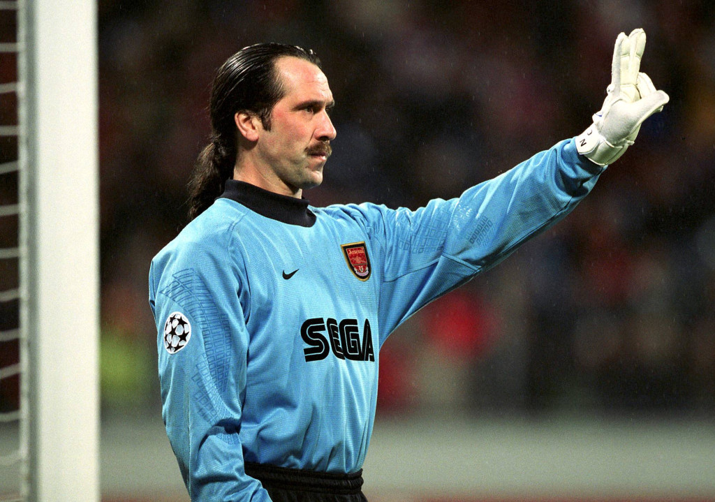 Dejvid Simen na golu Arsenala