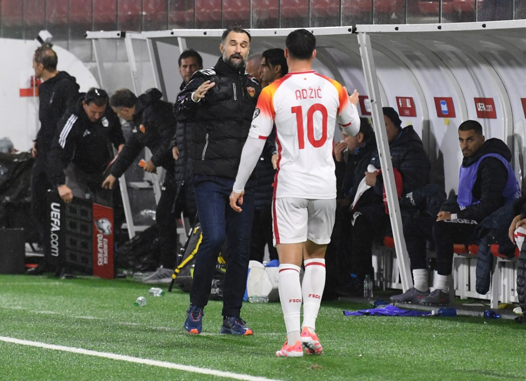 Vučinić i Adžić - foto: FSCG.me Vučinić i Adžić - foto: FSCG.me