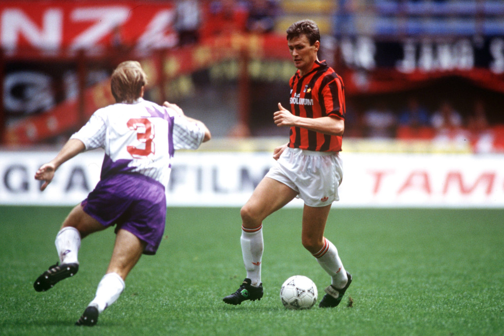 Aldo Serena, Milan - Fiorentina, foto: Guliver Aldo Serena, Milan - Fiorentina, foto: Guliver