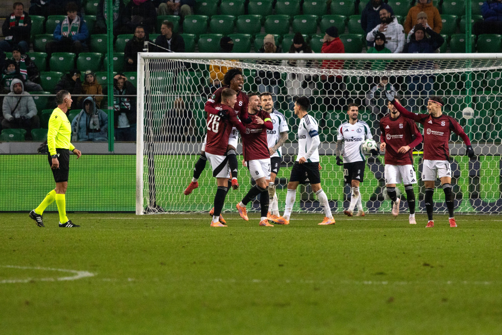 U prošlom kolu Lige Evrope Legija poražena od Sparte iz Praga rezulatom 0:1 ; Foto: Guliver/xKatarzynaxPlewczynska Fotostykx 20251127FCTKP601