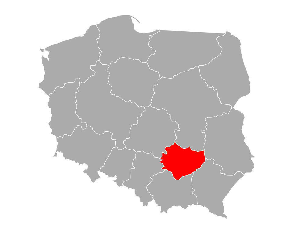 Vojvodstvo Svetokriško, gdje se nalazi selo Krasnjov, Guliver / xZoonar.com RobertxBiedermannx